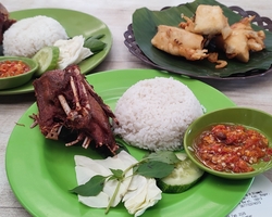 Bebek Goreng Super H Slamet