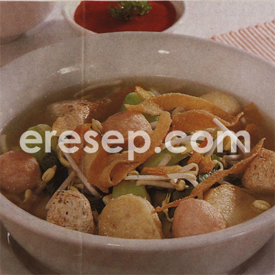 Bakso Komplet Kuah