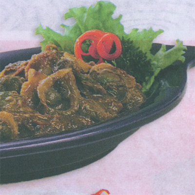 Kerang Tumis Bumbu Sate