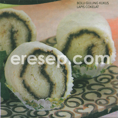 Bolu Gulung Kukus Lapis Cokelat