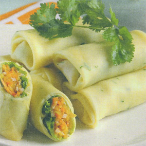 Lumpia Basah Salad Mangga