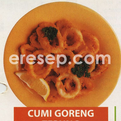 Cumi Goreng Tepung