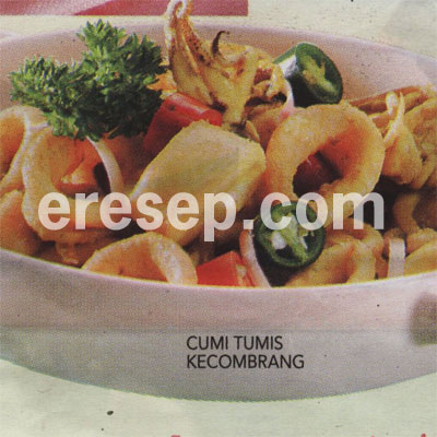 Cumi Tumis Kecombrang