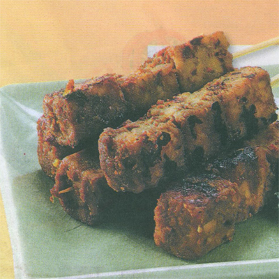 Sate Tempe Bumbu Ebi