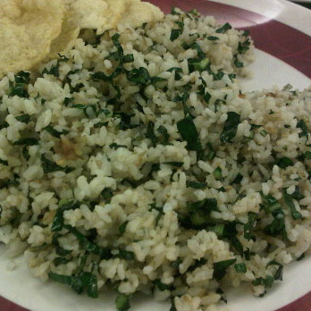 Nasi Goreng Daun Mengkudu