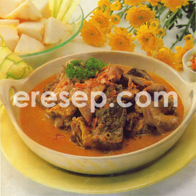 Gulai Bagar Jeroan Sapi