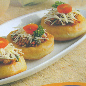 Donat Pizza Ayam Rica