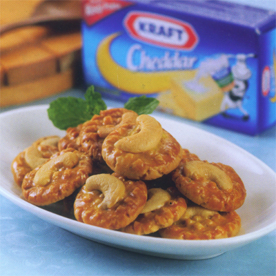 Cheese Peanut Butter Cookies