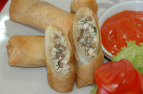 Lumpia Jamur Dan Ayam