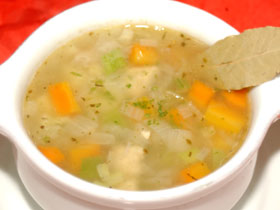 Soup Ayam Beras Jali