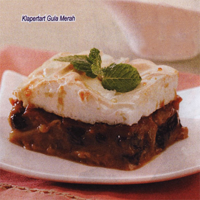 Klapertart Gula Merah