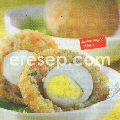 Kroket Daging Isi Telur