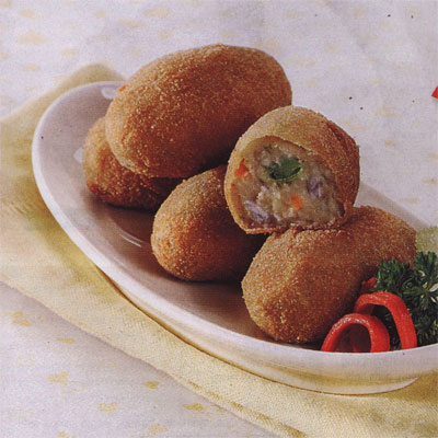 Kroket Talas Campur Sayur