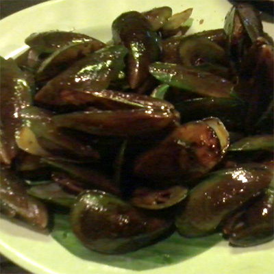 Kerang Hijau Bakar Madu