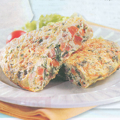 Omelet Daun Katuk