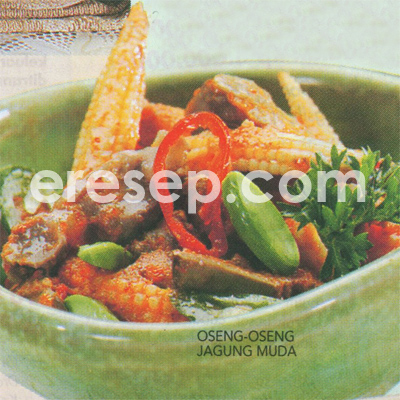 Oseng-Oseng Jagung Muda