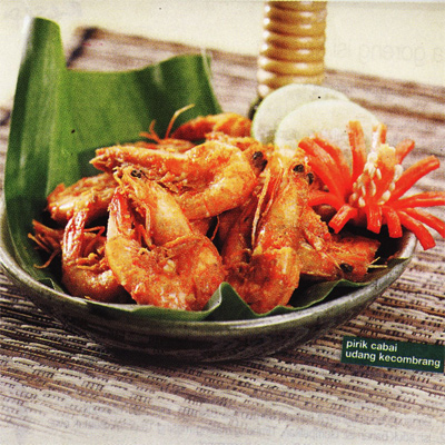 Pirik Cabai Udang Kecombrang