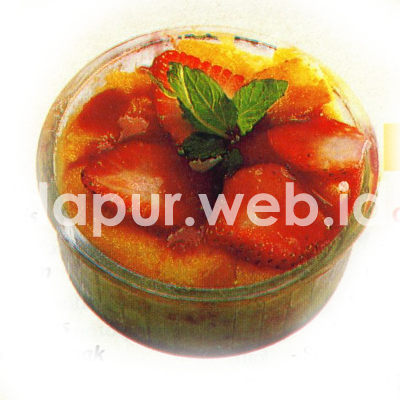 Puding Stroberi