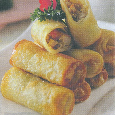 Lumpia Rebung Cabai Kering