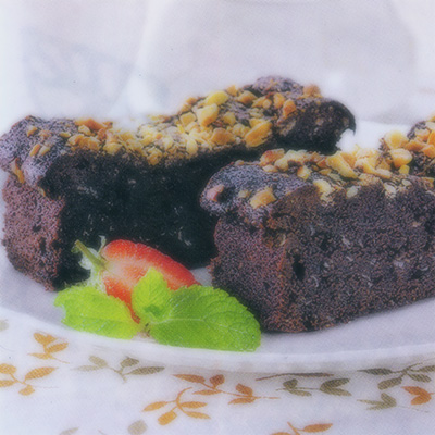 Brownis Kacang Havermut