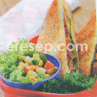 Sandwich Goreng Daging Giling