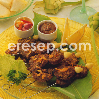 Satai Daging Bumbu Rawit