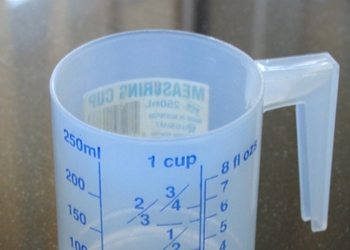 Konversi Cups ke Gram