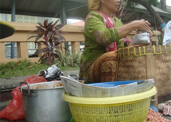 Nasi (Sego) Boran yang khas dari Lamongan